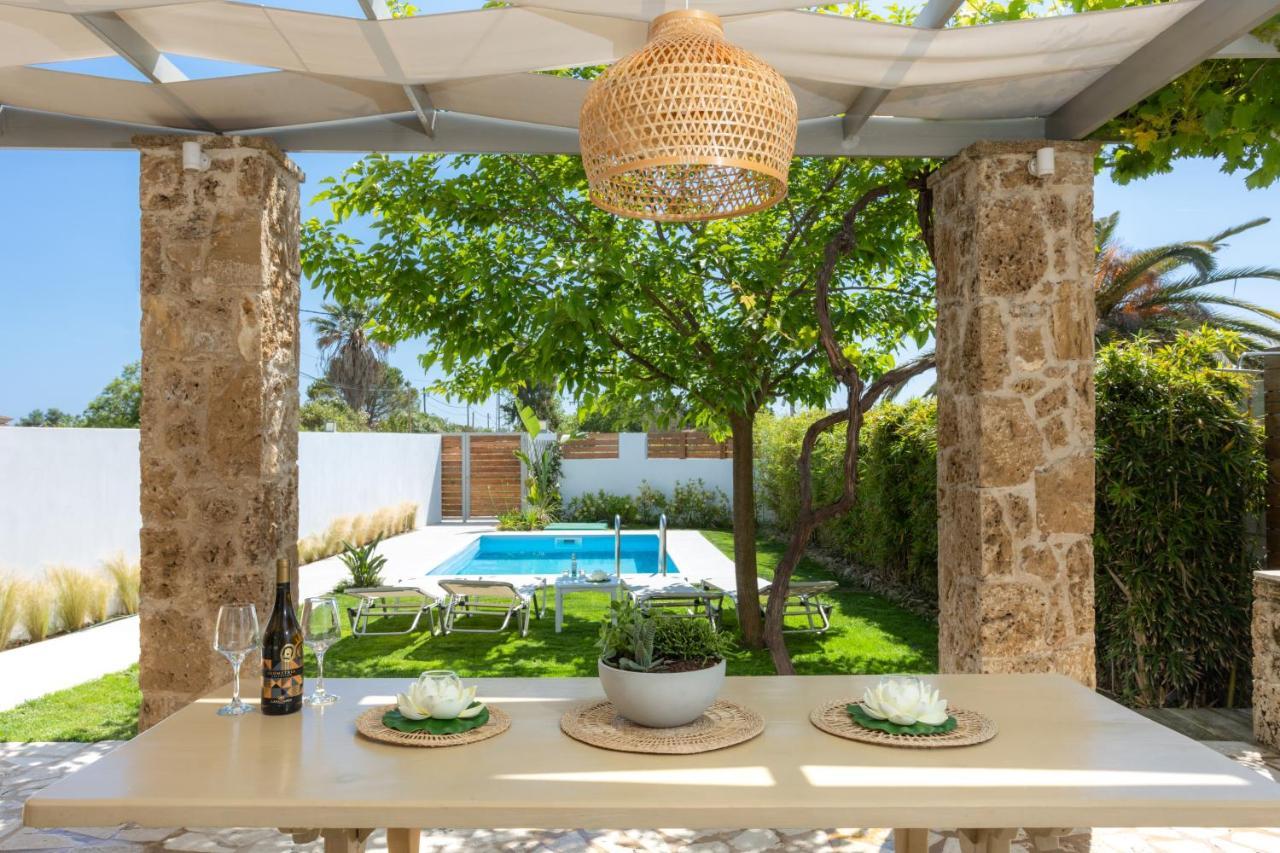 Issos Beach Villa Линя Экстерьер фото