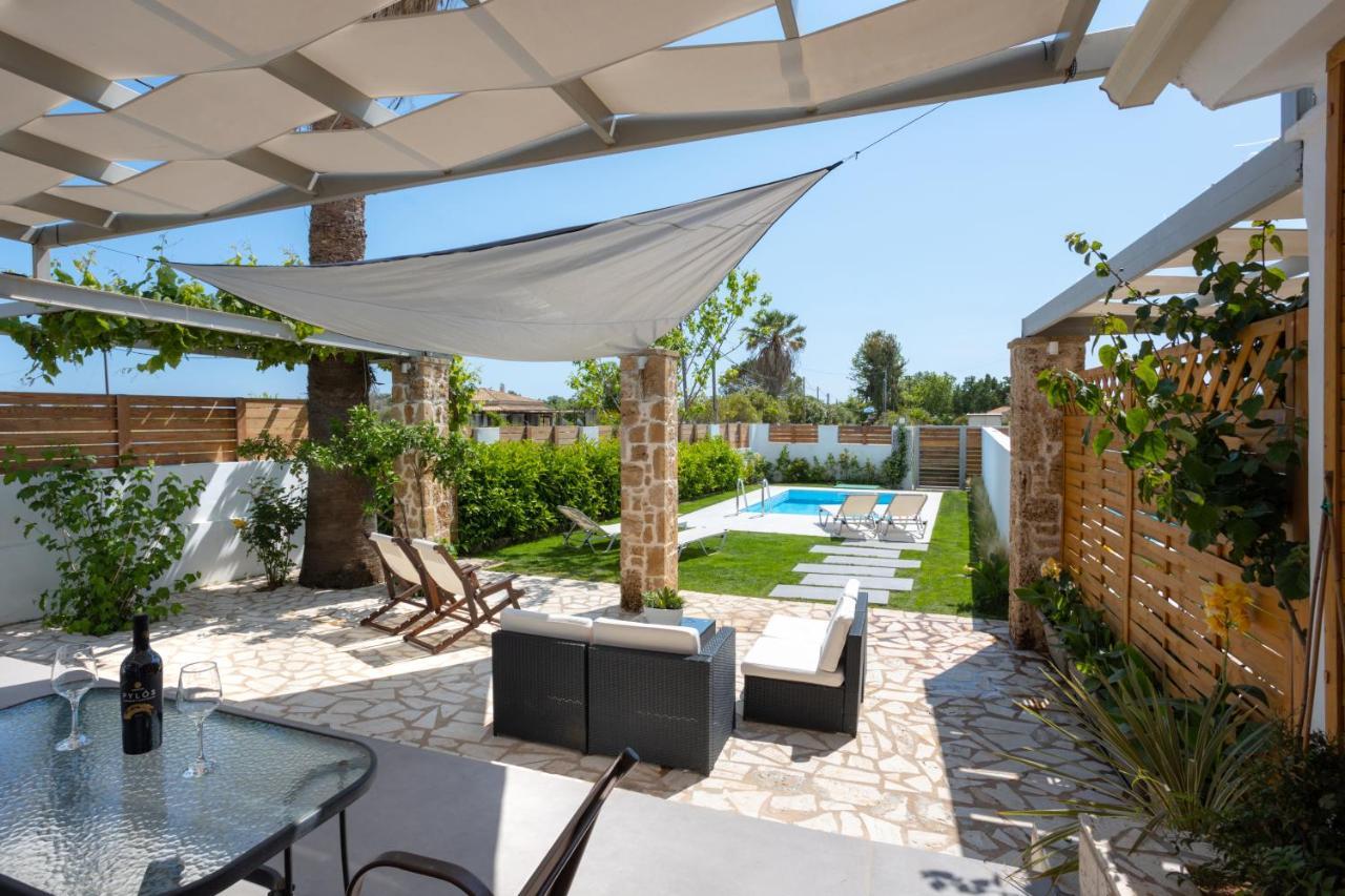 Issos Beach Villa Линя Экстерьер фото