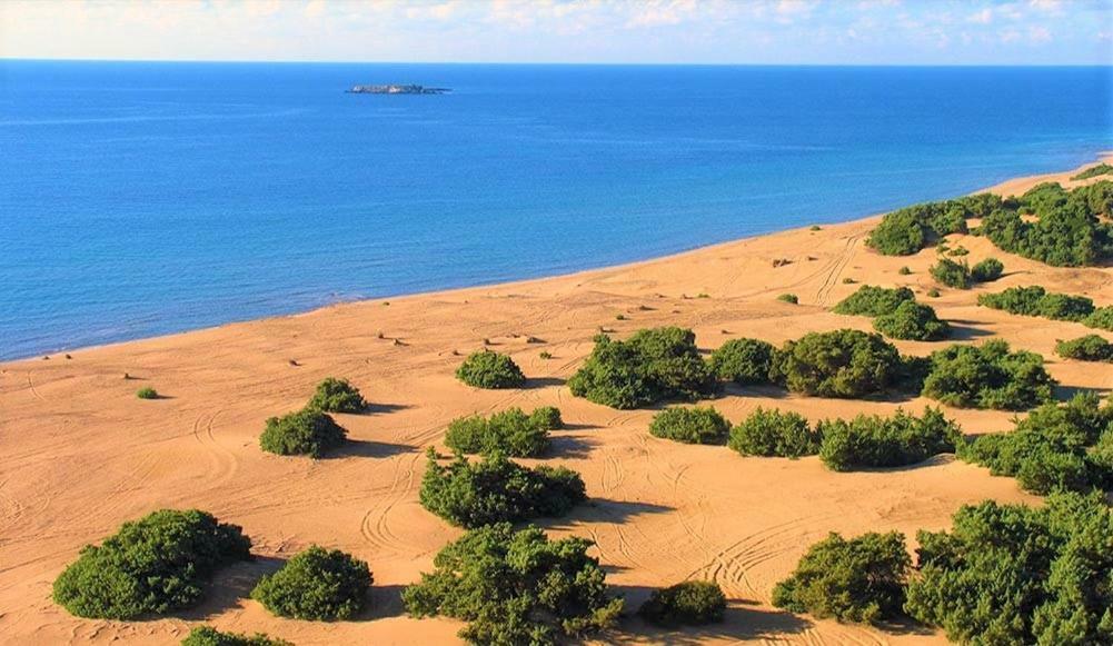 Issos Beach Villa Линя Экстерьер фото